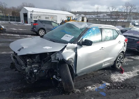 2020 Nissan Kicks Sv Xtronic Cvt from USA, damaged, VIN 3N1CP5CV7LL498950